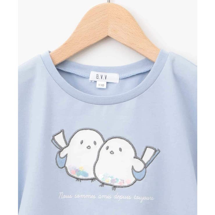 【毛玉になりにくい 安心の綿100％ キラキラスパンコール】[100 | a.v.v【KIDS】 | 詳細画像37 