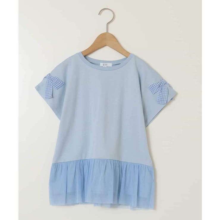 [110-130]チュールドッキングリボンTシャツ | a.v.v【KIDS】 | 詳細画像20 