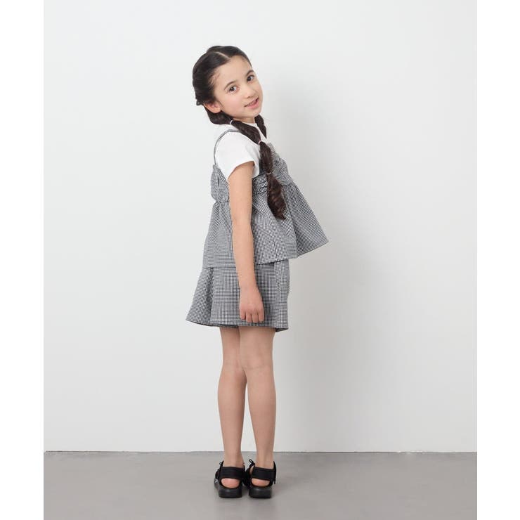 [100-130]ギャザーキャミドッキングトップス | a.v.v【KIDS】 | 詳細画像13 