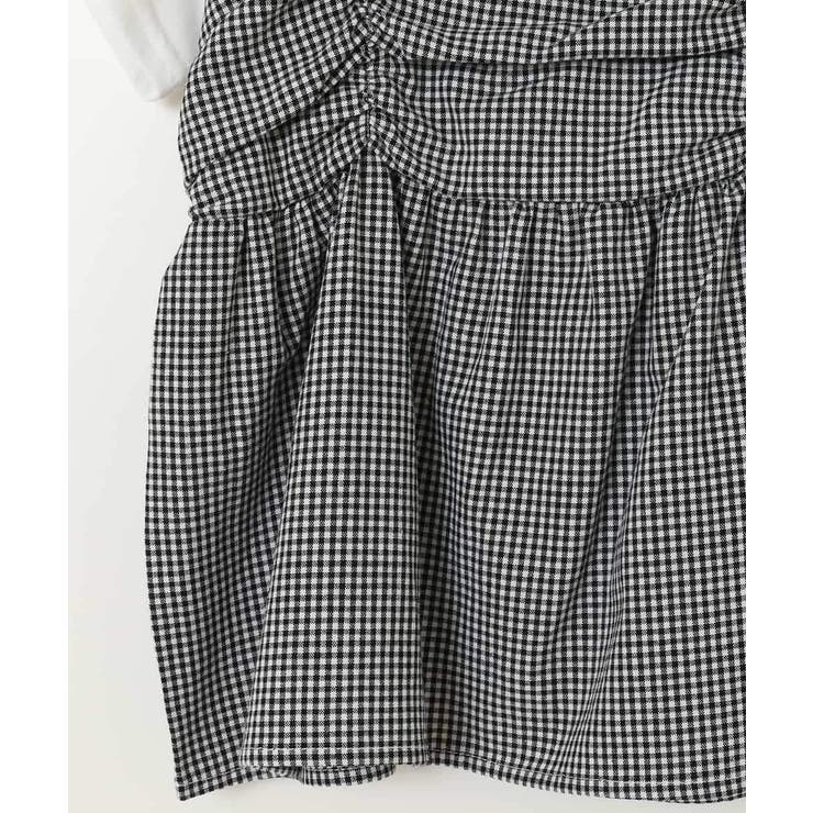 [100-130]ギャザーキャミドッキングトップス | a.v.v【KIDS】 | 詳細画像35 