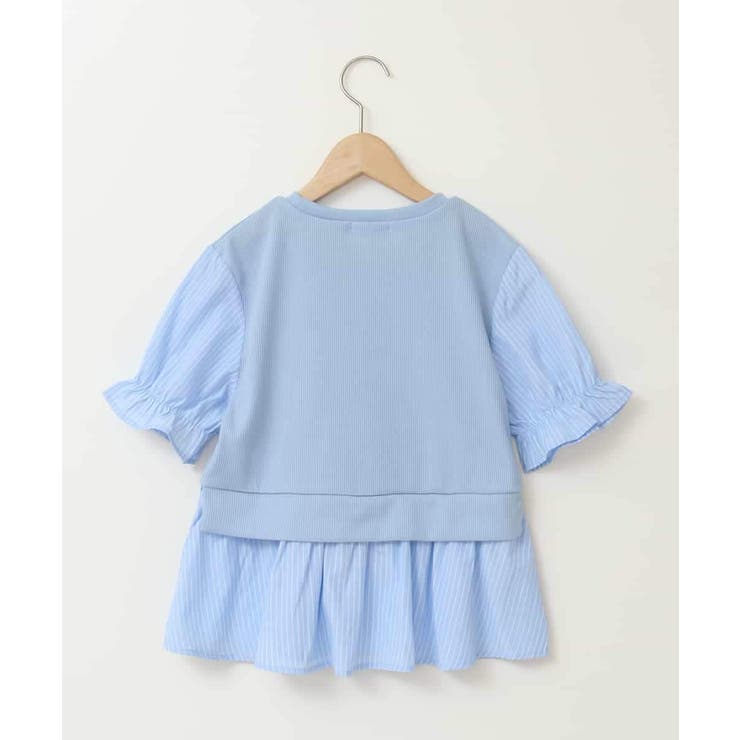 [110-130]シャツドッキングカットソー | a.v.v【KIDS】 | 詳細画像3 