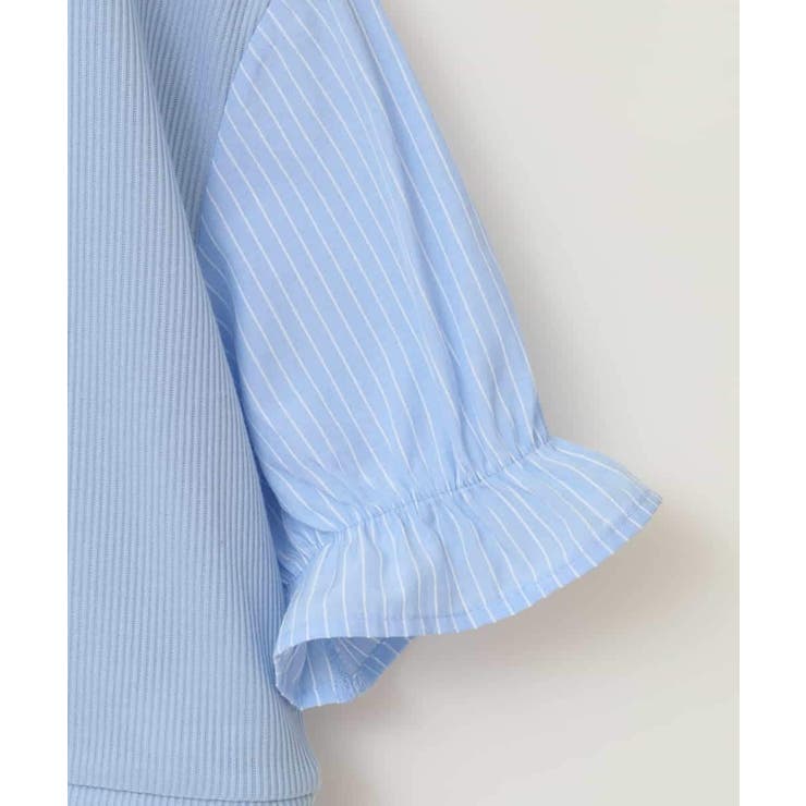 [110-130]シャツドッキングカットソー | a.v.v【KIDS】 | 詳細画像5 