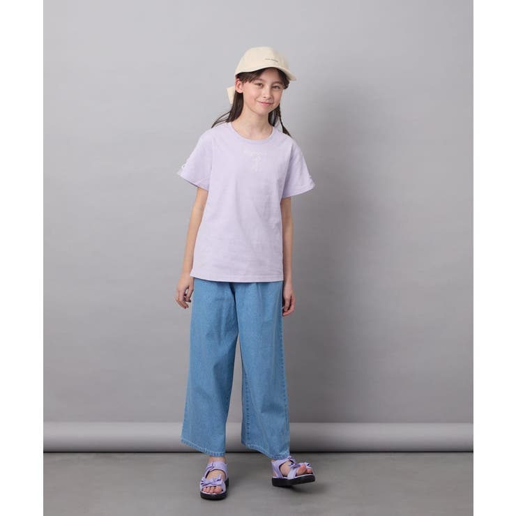 ソデレースアップＴシャツ | a.v.v【KIDS】 | 詳細画像15 