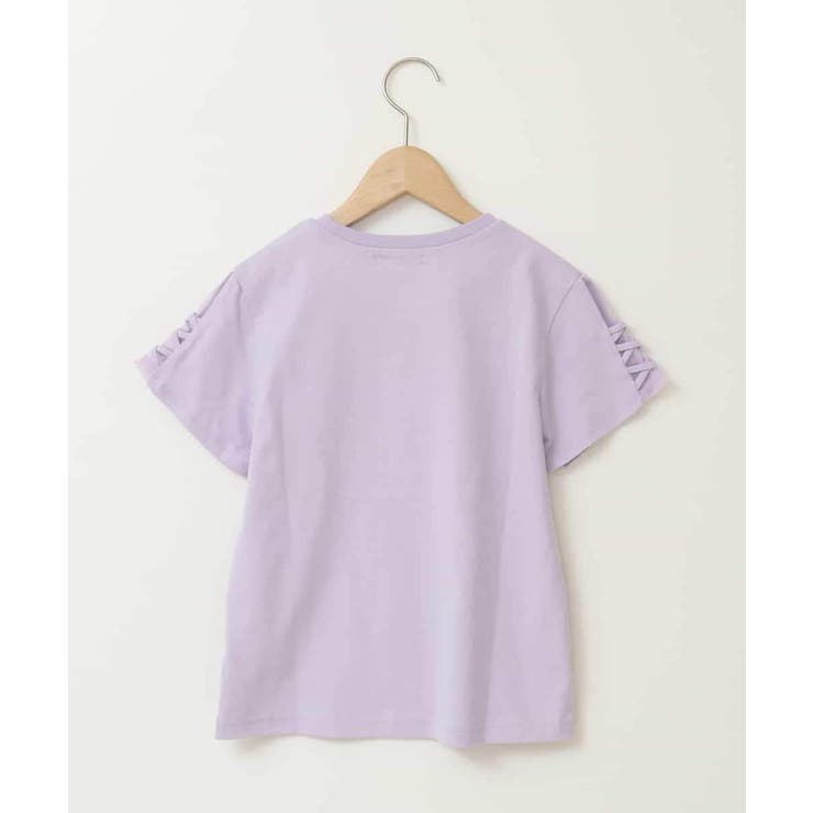 ソデレースアップＴシャツ | a.v.v【KIDS】 | 詳細画像3 