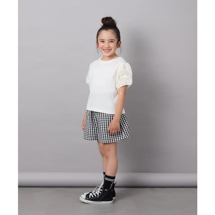 [140-150]フラワーテープテレコカットソー | a.v.v【KIDS】 | 詳細画像18 