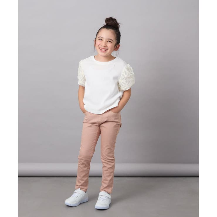 [140-150]フラワーテープテレコカットソー | a.v.v【KIDS】 | 詳細画像26 