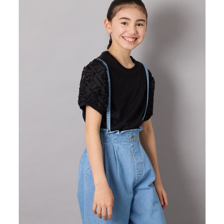 [140-150]フラワーテープテレコカットソー | a.v.v【KIDS】 | 詳細画像33 