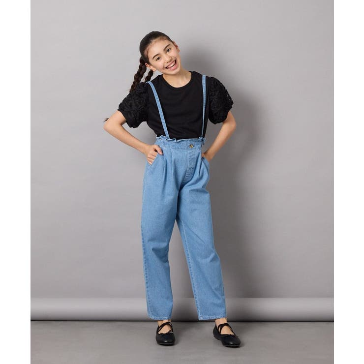 [140-150]フラワーテープテレコカットソー | a.v.v【KIDS】 | 詳細画像37 