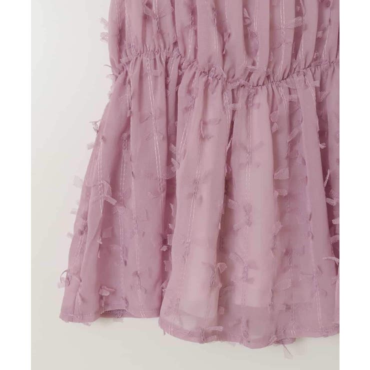 【接触冷感/ジメジメ対策】[160]シフォンキャミドッキングトップス | a.v.v【KIDS】 | 詳細画像6 