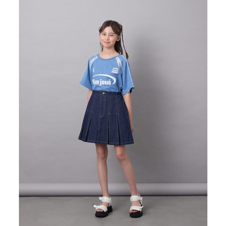 【毛玉になりにくい 安心の綿100％】[160]レースキリカエゲーミングＴシャツ | a.v.v【KIDS】 | 詳細画像22 