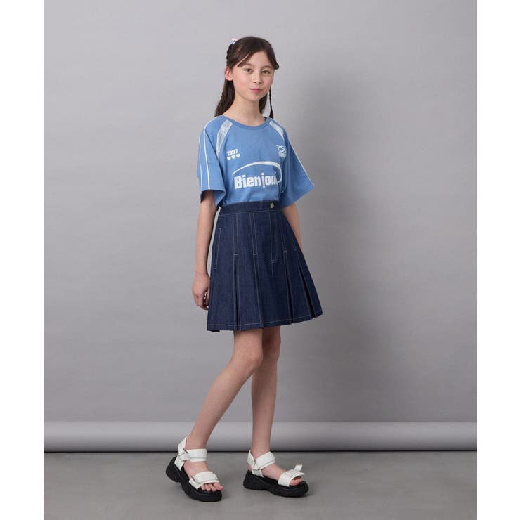【毛玉になりにくい 安心の綿100％】[160]レースキリカエゲーミングＴシャツ | a.v.v【KIDS】 | 詳細画像23 