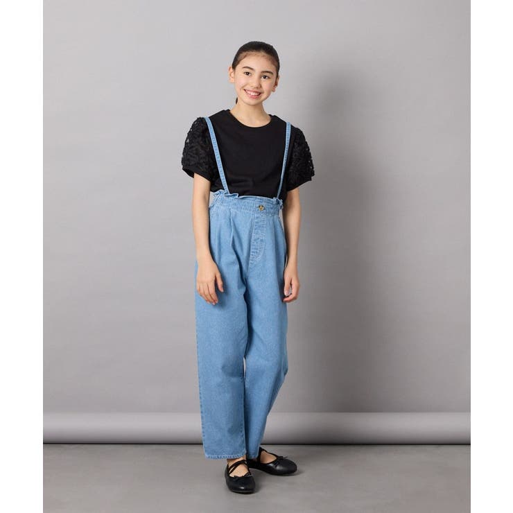 [160]フラワーテープテレコカットソー | a.v.v【KIDS】 | 詳細画像14 