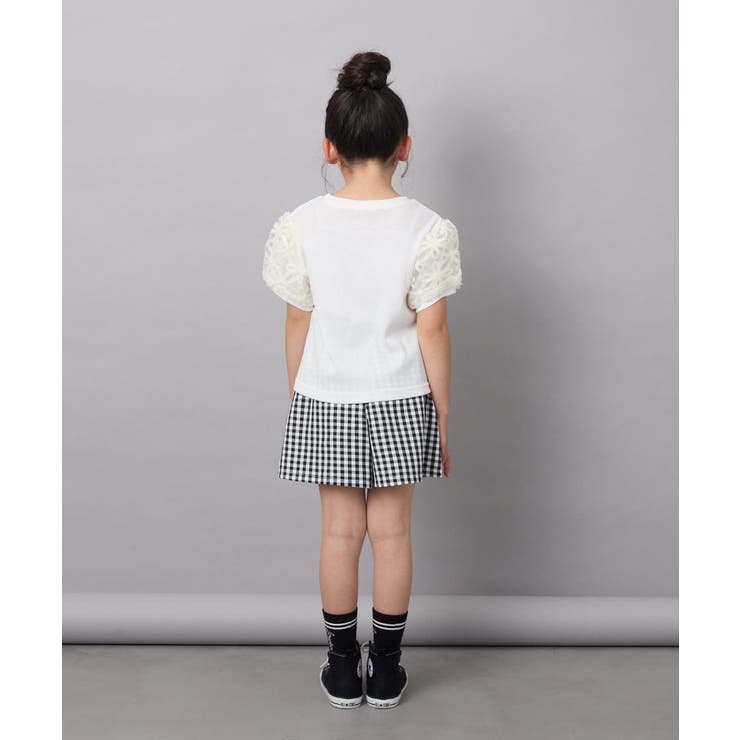 [160]フラワーテープテレコカットソー | a.v.v【KIDS】 | 詳細画像34 