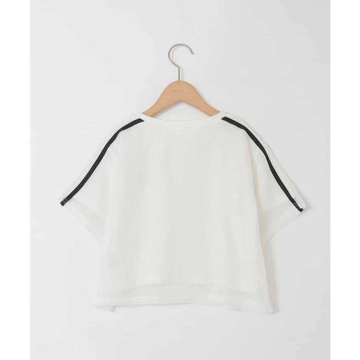 [120-160]メッシュレイヤードTシャツ | a.v.v【KIDS】 | 詳細画像12 