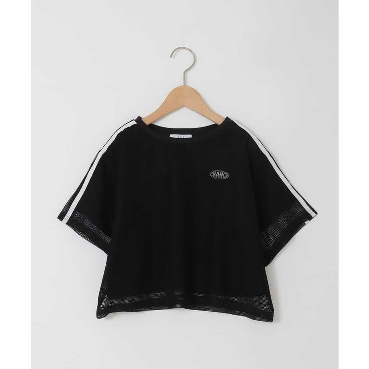 [120-160]メッシュレイヤードTシャツ | a.v.v【KIDS】 | 詳細画像27 