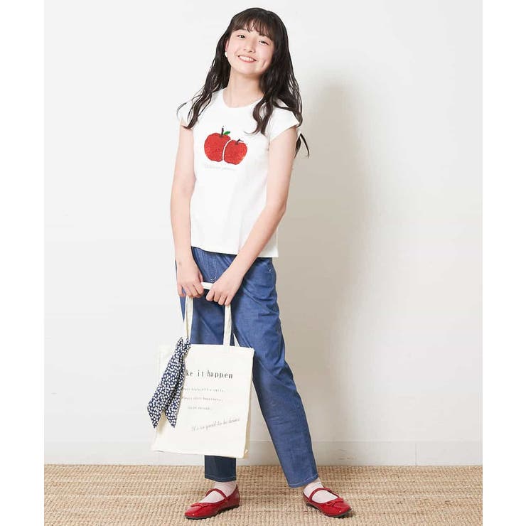 トゥインクルスパンコールTシャツ[品番：ITKW0001036]｜a.v.v【KIDS】（アーヴェヴェ）のキッズファッション通販｜SHOPLIST（ショップリスト）