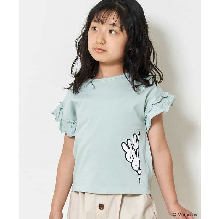 Miffy 袖フリルカットソー 品番 Itkw A V V Kids アーヴェヴェ のキッズファッション通販 Shoplist ショップリスト
