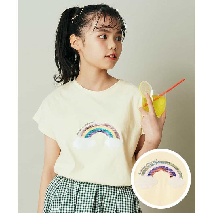 100-130]アイスタッチレモンコレクションTシャツ[品番：ITKW0004295 