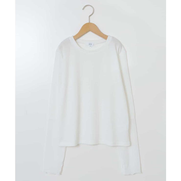 [150-160]袖シアー切り替えカットソー | a.v.v【KIDS】 | 詳細画像26 