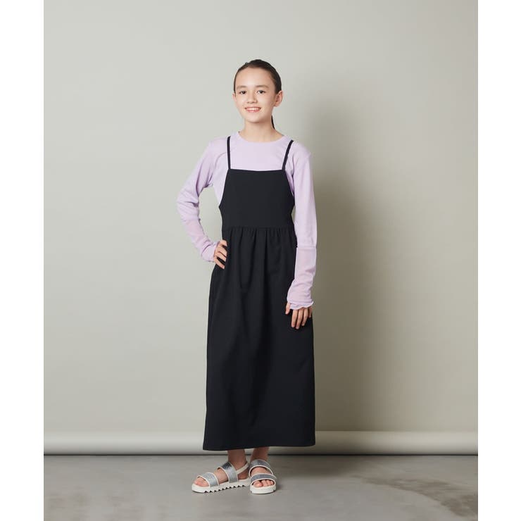 [150-160]袖シアー切り替えカットソー | a.v.v【KIDS】 | 詳細画像5 