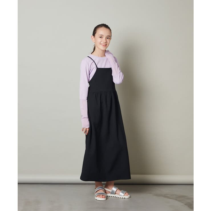 [150-160]袖シアー切り替えカットソー | a.v.v【KIDS】 | 詳細画像6 