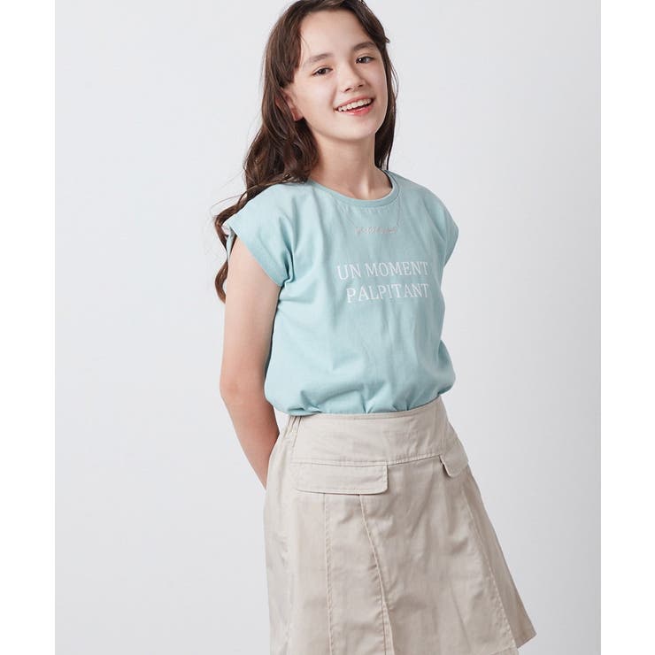 [100-130]ネックレスモチーフＴシャツ | a.v.v【KIDS】 | 詳細画像14 