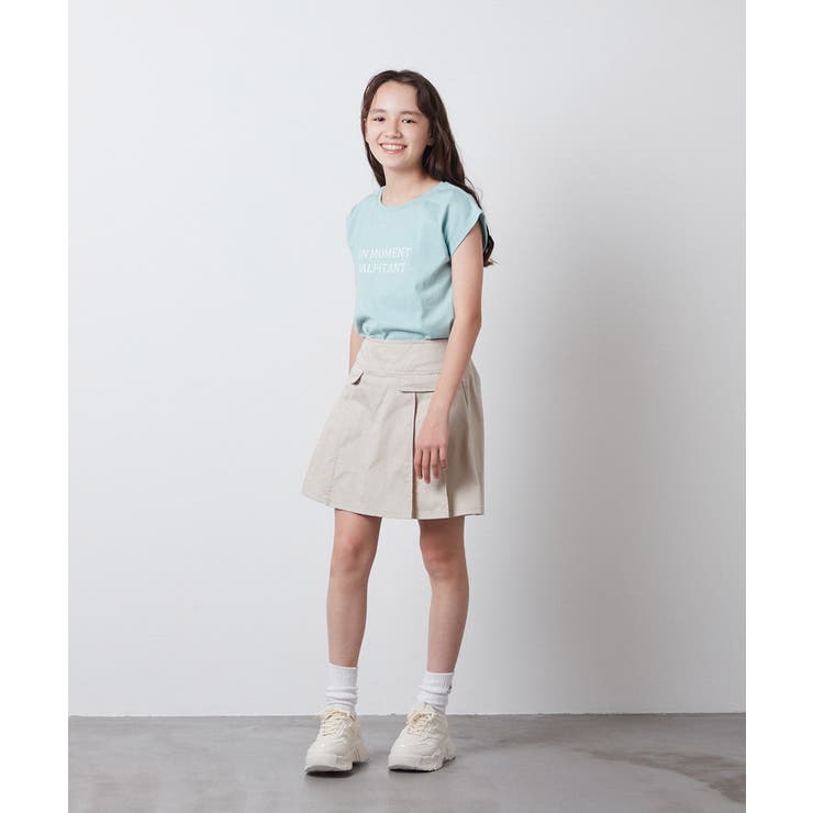 [100-130]ネックレスモチーフＴシャツ | a.v.v【KIDS】 | 詳細画像15 