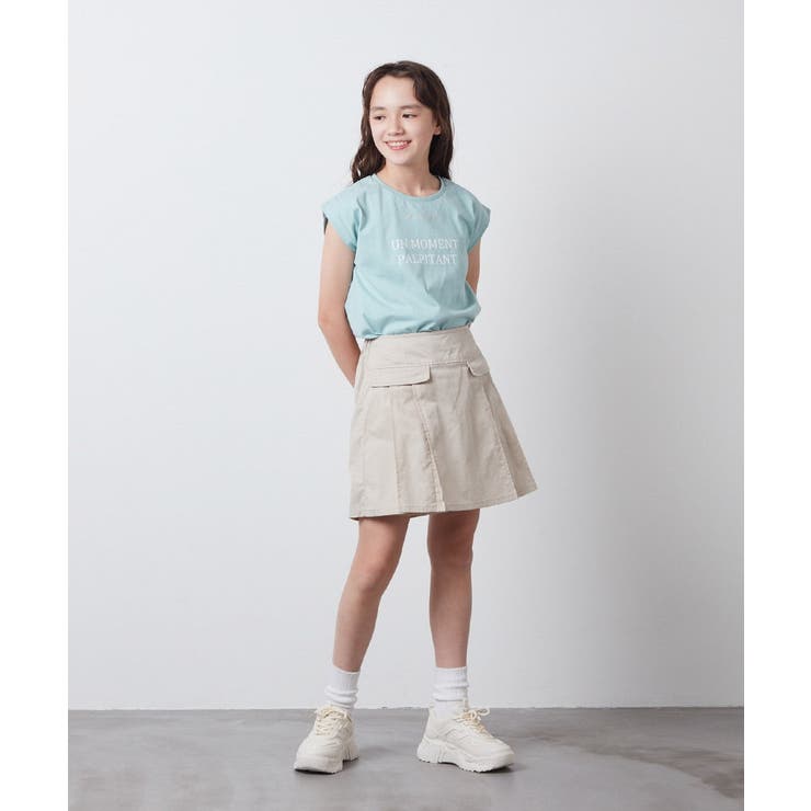 [100-130]ネックレスモチーフＴシャツ | a.v.v【KIDS】 | 詳細画像16 