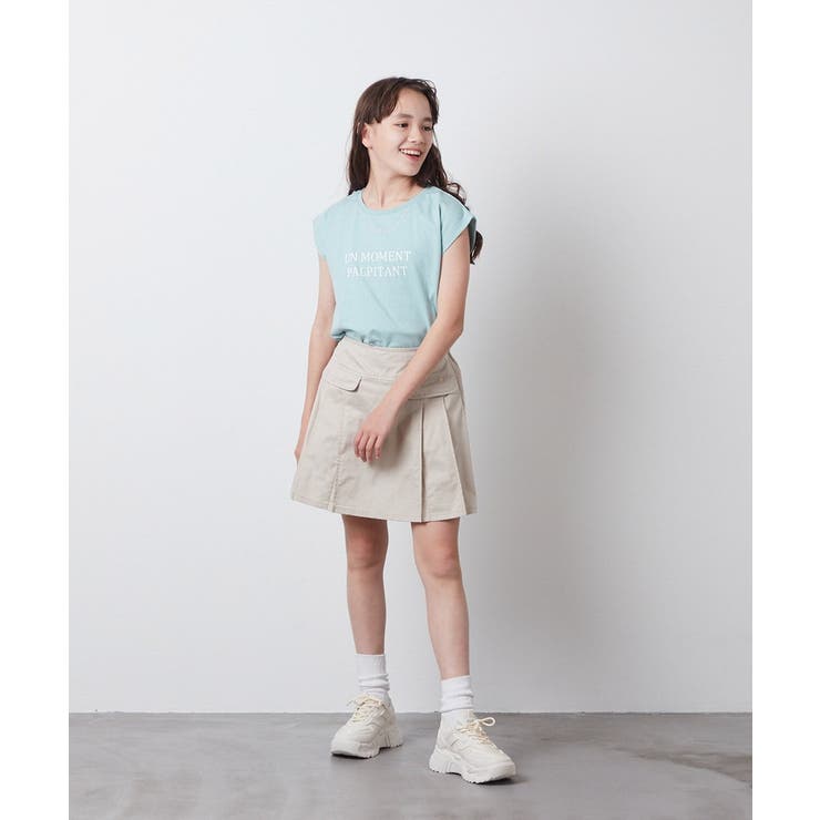 [100-130]ネックレスモチーフＴシャツ | a.v.v【KIDS】 | 詳細画像17 