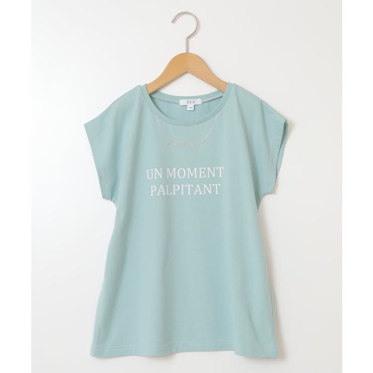 [100-130]ネックレスモチーフＴシャツ | a.v.v【KIDS】 | 詳細画像25 