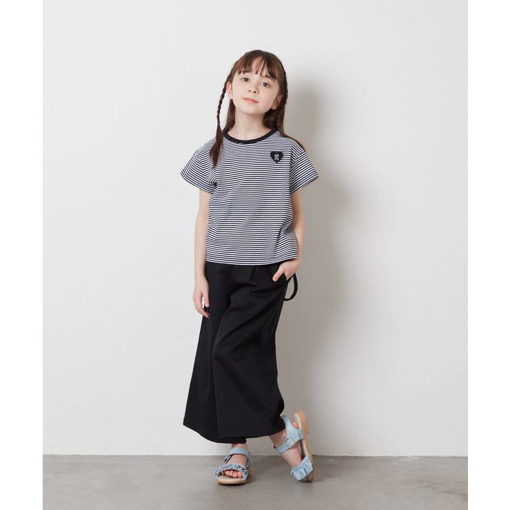 [100-130]ハートワッペン半袖Tシャツ | a.v.v【KIDS】 | 詳細画像14 