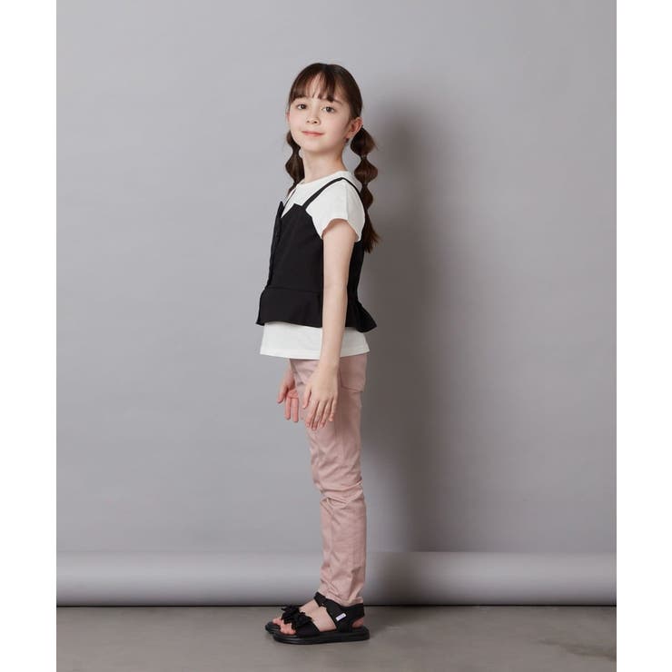 [100-130]【セットアップ対応】キャミドッキングトップス | a.v.v【KIDS】 | 詳細画像29 