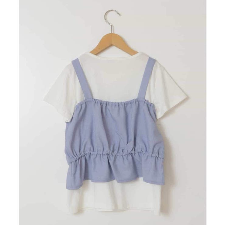 [100-130]【セットアップ対応】キャミドッキングトップス | a.v.v【KIDS】 | 詳細画像3 