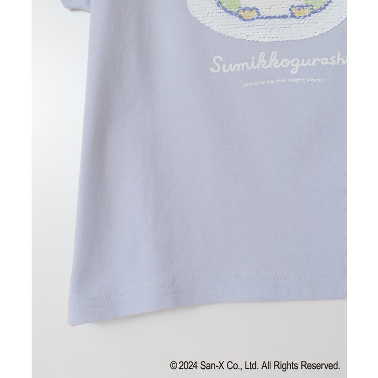 [100-140]【すみっコぐらし】リバーシブルスパンコールTシャツ | a.v.v【KIDS】 | 詳細画像28 