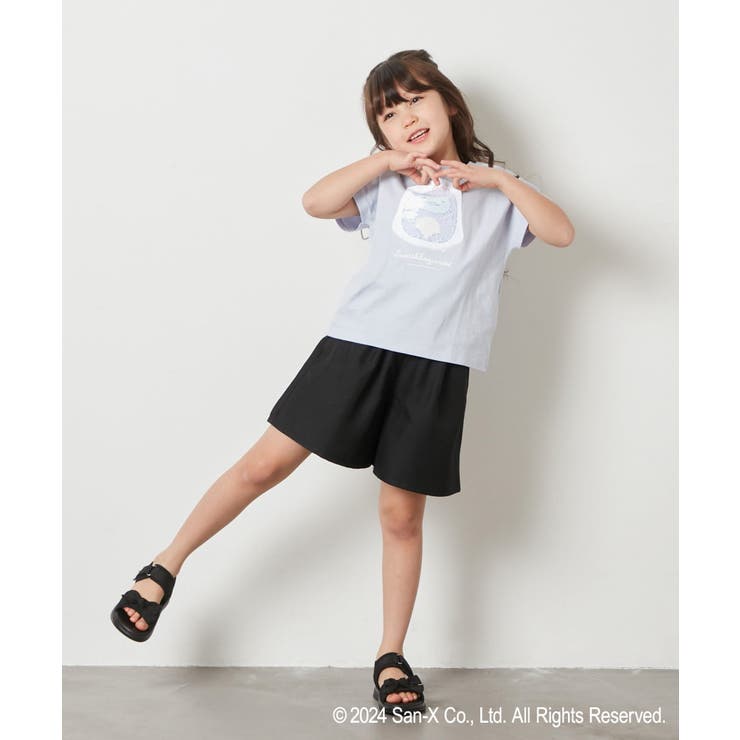 [100-140]【すみっコぐらし】リバーシブルスパンコールTシャツ | a.v.v【KIDS】 | 詳細画像6 