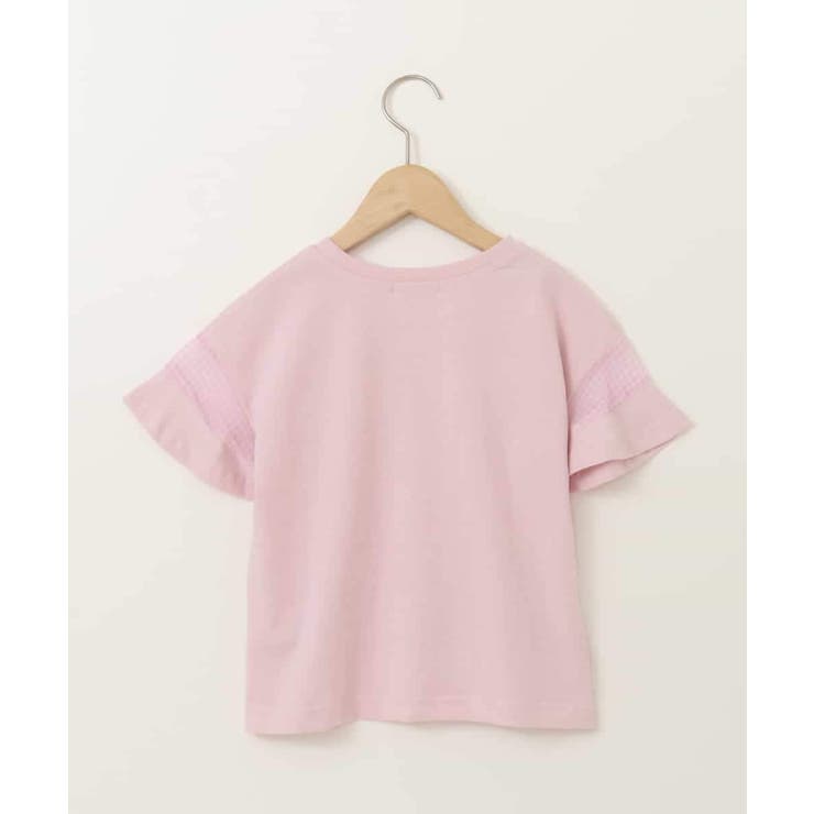 シアーギンガムキリカエスリーブＴシャツ | a.v.v【KIDS】 | 詳細画像14 