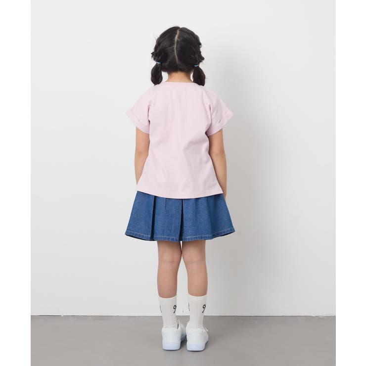 シアーギンガムキリカエスリーブＴシャツ | a.v.v【KIDS】 | 詳細画像29 