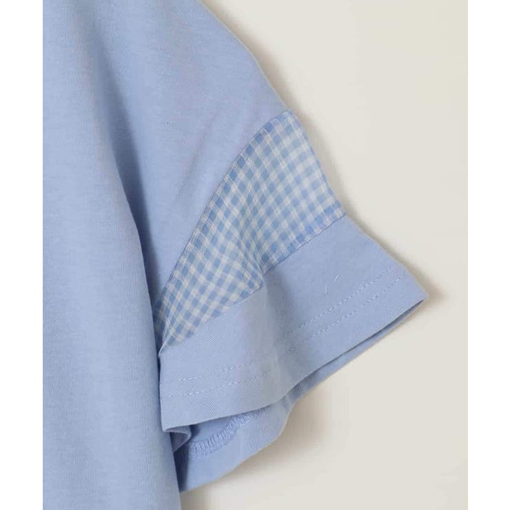 シアーギンガムキリカエスリーブＴシャツ | a.v.v【KIDS】 | 詳細画像62 