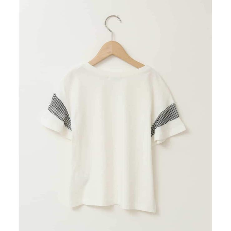 シアーギンガムキリカエスリーブＴシャツ | a.v.v【KIDS】 | 詳細画像66 