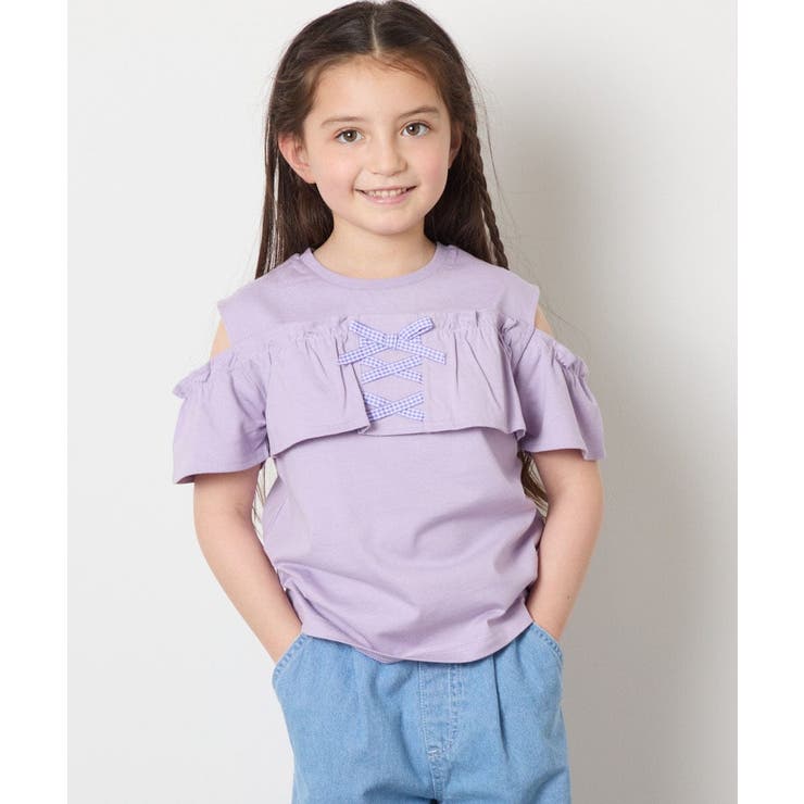 ラベンダー | 【接触冷感 ジメジメ対策 毛玉になりにくい | a.v.v【KIDS】