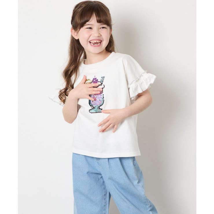 [110-150]【接触冷感/綿100％】モチーフアソートTシャツ | a.v.v【KIDS】 | 詳細画像1 