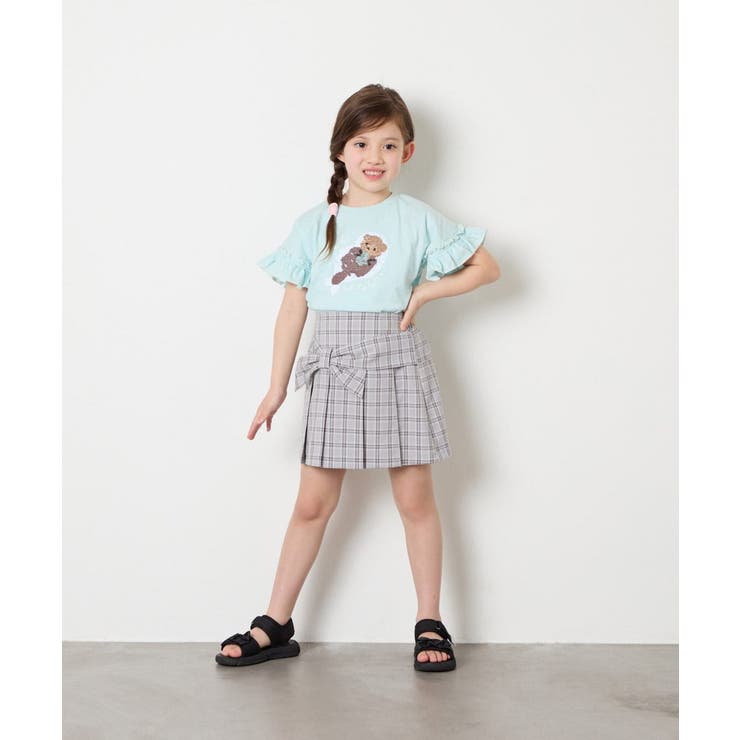 [110-150]【接触冷感/綿100％】モチーフアソートTシャツ | a.v.v【KIDS】 | 詳細画像33 