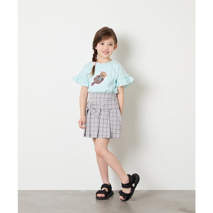 [110-150]【接触冷感/綿100％】モチーフアソートTシャツ | a.v.v【KIDS】 | 詳細画像36 