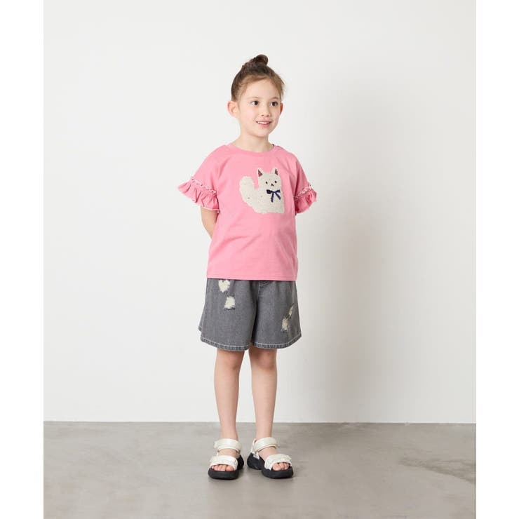 [110-150]【接触冷感/綿100％】モチーフアソートTシャツ | a.v.v【KIDS】 | 詳細画像4 
