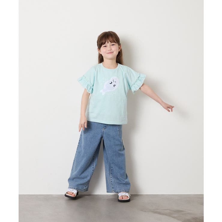 [110-150]【接触冷感/綿100％】モチーフアソートTシャツ | a.v.v【KIDS】 | 詳細画像43 