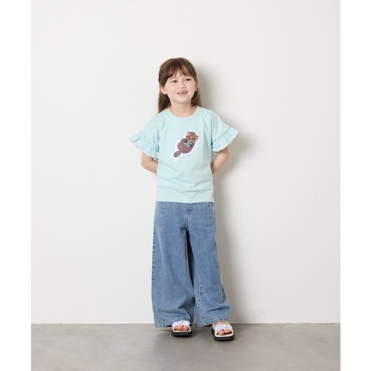 [110-150]【接触冷感/綿100％】モチーフアソートTシャツ | a.v.v【KIDS】 | 詳細画像44 