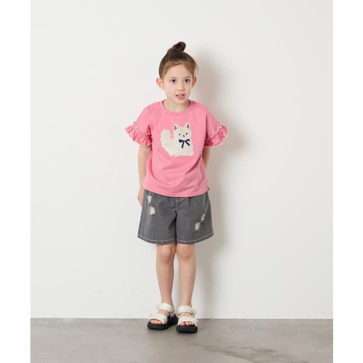 [110-150]【接触冷感/綿100％】モチーフアソートTシャツ | a.v.v【KIDS】 | 詳細画像5 