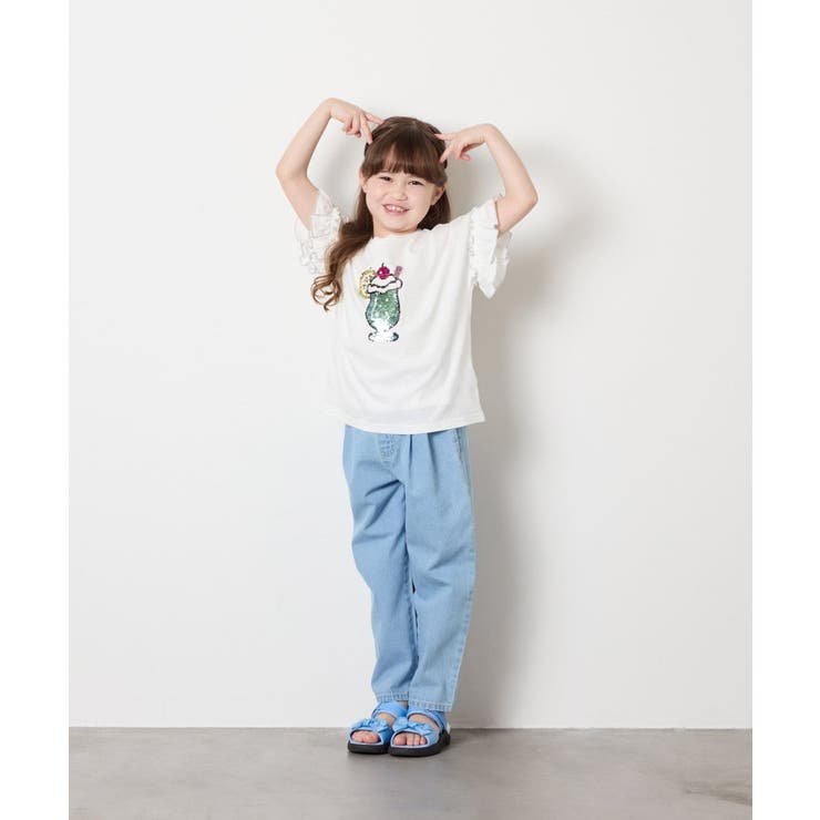 [110-150]【接触冷感/綿100％】モチーフアソートTシャツ | a.v.v【KIDS】 | 詳細画像51 