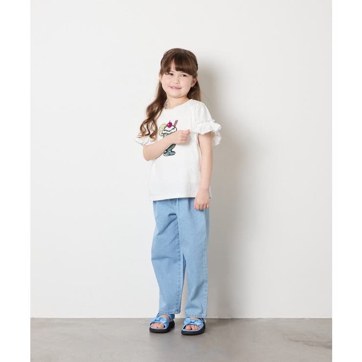 [110-150]【接触冷感/綿100％】モチーフアソートTシャツ | a.v.v【KIDS】 | 詳細画像54 