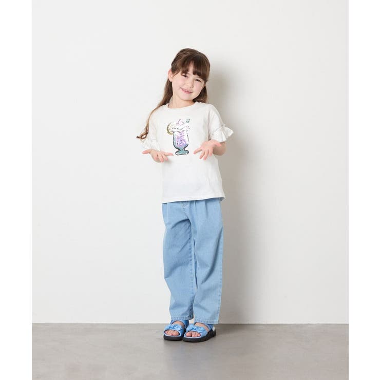 [110-150]【接触冷感/綿100％】モチーフアソートTシャツ | a.v.v【KIDS】 | 詳細画像56 